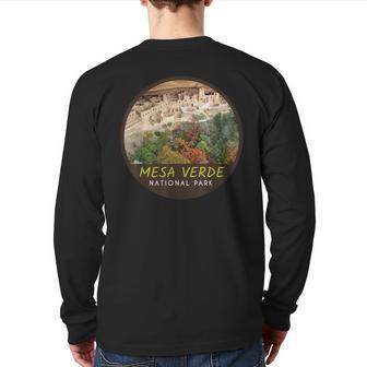 Mesa Verde National Park Adventure T Back Print Long Sleeve T-shirt | Mazezy