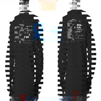 Microtia National Awareness Day Back Print Long Sleeve T-shirt | Mazezy