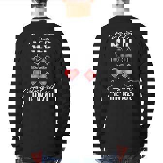 Pinochle Playing Card Meld Quote Fun Player Back Print Long Sleeve T-shirt | Mazezy