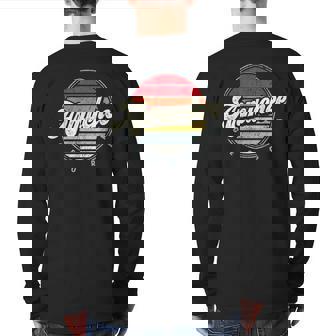 Retro Armuchee Home State Cool 70S Style Sunset Back Print Long Sleeve T-shirt | Mazezy