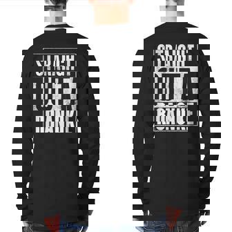 Roanoke Straight Outta Roanoke Back Print Long Sleeve T-shirt | Mazezy