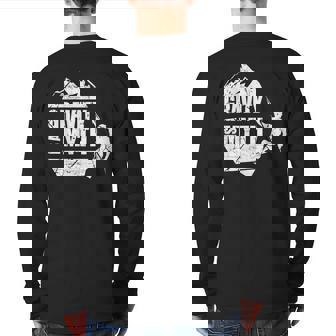 RockClimbersLovers Back Print Long Sleeve T-shirt | Mazezy