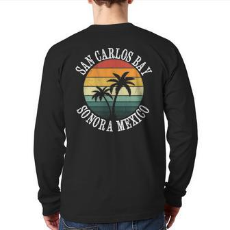 San Carlos Bay Sonora Back Print Long Sleeve T-shirt | Mazezy