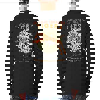 Save The Tigers Back Print Long Sleeve T-shirt | Mazezy