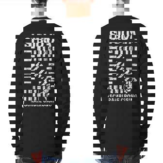 Shibuya Tokyo Scramble Crossing Shibuya Crossing Japan Kanji Back Print Long Sleeve T-shirt | Mazezy