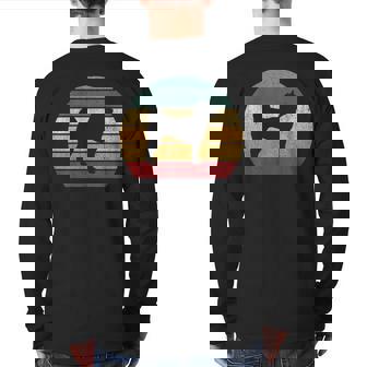 Shikoku Retro Vintage 70S 80S Style Back Print Long Sleeve T-shirt | Mazezy