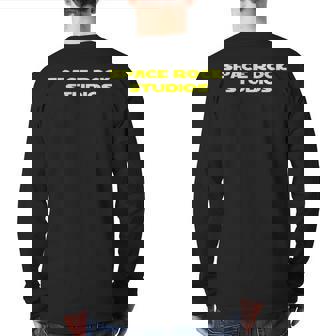 Space Rock Plain Back Print Long Sleeve T-shirt | Mazezy