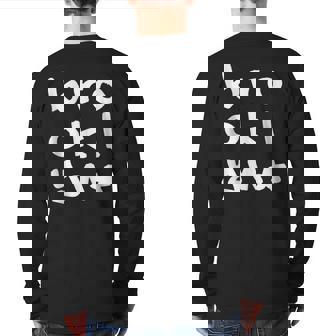 Spread Love The Brooklyn Way Nyc Graffiti Back Print Long Sleeve T-shirt | Mazezy