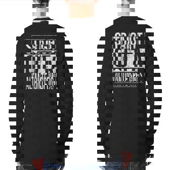 Straight Outta Altamonte Springs Vintage Back Print Long Sleeve T-shirt | Mazezy