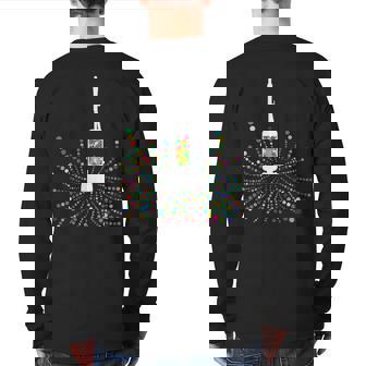 Vacuum Cleanup Back Print Long Sleeve T-shirt | Mazezy