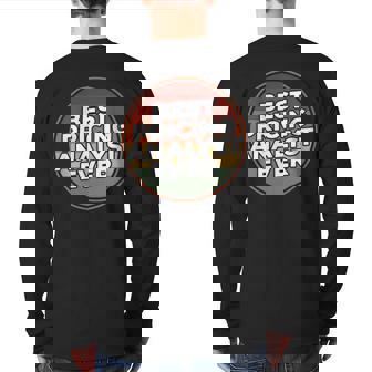 Vintage Best Pricing Analyst Ever Back Print Long Sleeve T-shirt | Mazezy