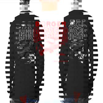 Vintage Borger Gassers 1937 Back Print Long Sleeve T-shirt | Mazezy