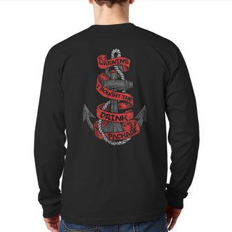Warning I Bought The Drink Package Cruise Trip 2019 Back Print Long Sleeve T-shirt - Seseable