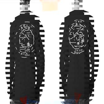 Zephyr Cove Nevada Back Print Long Sleeve T-shirt | Mazezy