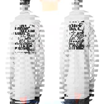 Aristotle Logos Ethos Pathos Greek Philosophy Speech Back Print Long Sleeve T-shirt | Mazezy