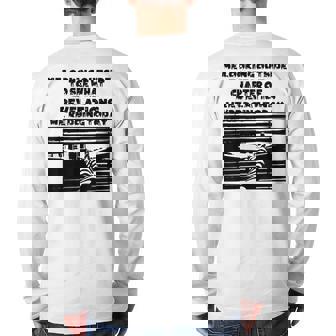 Chapter Of Revelations Back Print Long Sleeve T-shirt | Mazezy