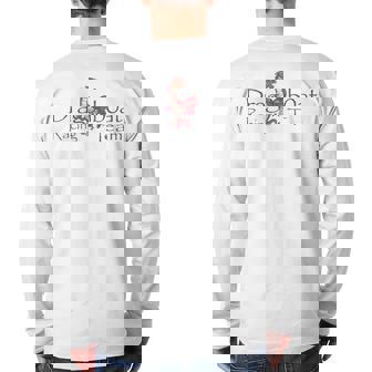 Crazy Dragon Boat Racing Team Festival Paddlers Dragon Boat Back Print Long Sleeve T-shirt | Mazezy