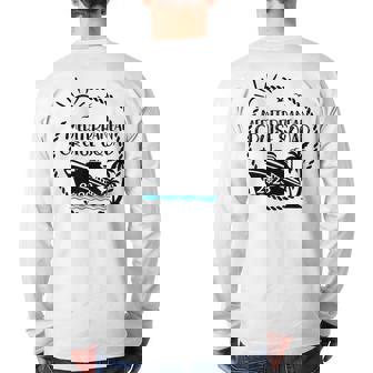 Cruise Squad 2023 Mediterranean Cruising Together Squad Back Print Long Sleeve T-shirt - Monsterry