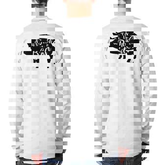 Data Is The New Bacon Data Analysis Back Print Long Sleeve T-shirt | Mazezy