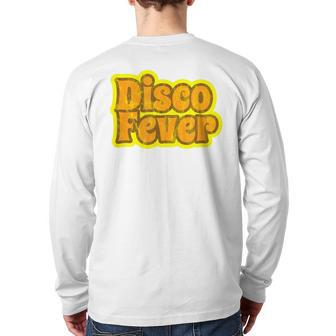 Disco Fever Vintage Disco 1970S Retro Vintage Funk T Back Print Long Sleeve T-shirt | Mazezy