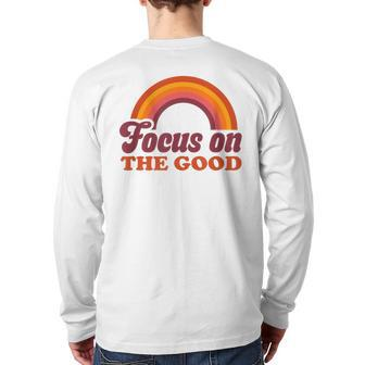 Focus On The Good Summer Road Trip Collection Back Print Long Sleeve T-shirt | Mazezy