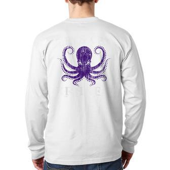 Kraken Let's Get Kraken Back Print Long Sleeve T-shirt | Mazezy