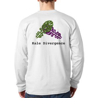 Machine Learning Kale Kl Divergence Back Print Long Sleeve T-shirt | Mazezy