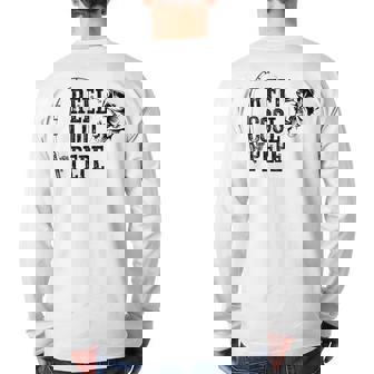 Pepe Fishing Reel Cool Pepe Back Print Long Sleeve T-shirt | Mazezy