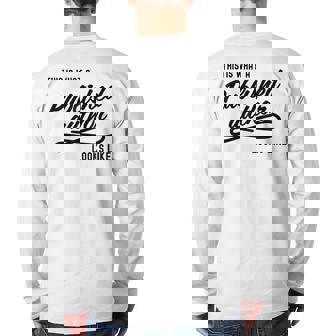 This Is What A Published Author Looks Like Back Print Long Sleeve T-shirt | Mazezy