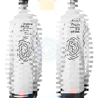 Structural Dynamics Of Flow Back Print Long Sleeve T-shirt | Mazezy