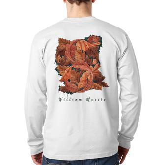 William Morris' Acanthus Back Print Long Sleeve T-shirt | Mazezy