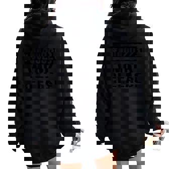2023 Work Release Retirement 2023 Retired Women Women Oversized Hoodie Back Print | Mazezy
