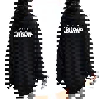 Addicted To Horsepower Street Drag Racing Outlaw Women Oversized Hoodie Back Print | Mazezy