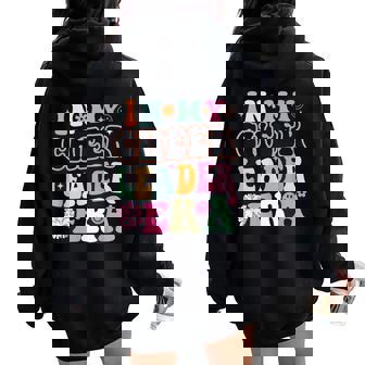 In My Cheerleader Era Trendy Cheerleading Football Women Women Oversized Hoodie Back Print - Thegiftio