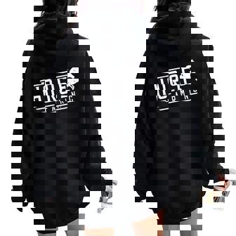 Horse Farming Farm Breeding Horses Farmer Women Oversized Hoodie Back Print | Mazezy