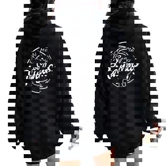 Official Member Cool Grandmas Club Pocket Mother's Day Women Oversized Hoodie Back Print - Thegiftio