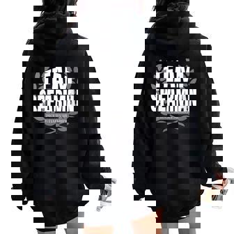 Team Spearman Proud Family Member Spearman Women Oversized Hoodie Back Print | Mazezy