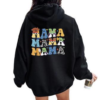 Toy Story Mama Boy Mom Mother's Day For Womens Women Oversized Hoodie Back Print | Mazezy
