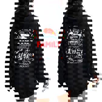Family Christmas Making Memories Together Christmas Women Women Oversized Hoodie Back Print | Mazezy