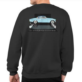 1954 Studebaker Commander Sweatshirt Back Print | Mazezy