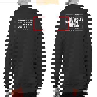 Make My Achilles Great Again Achilles Surgery Recovery Sweatshirt Back Print | Mazezy