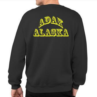 Adak Alaska Usa Souvenir Sweatshirt Back Print | Mazezy UK
