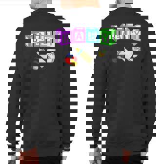 Ageplay Abdl Baby T Sweatshirt Back Print | Mazezy