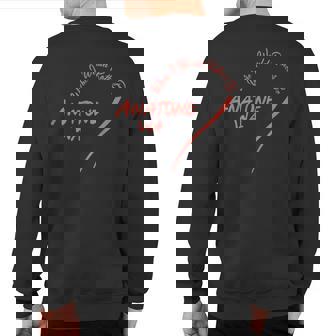 Anatone Wa Where I'd Rather Be Anatone Sweatshirt Back Print | Mazezy