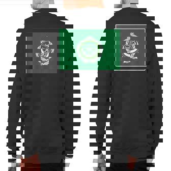Arab League Flag Sweatshirt Back Print | Mazezy