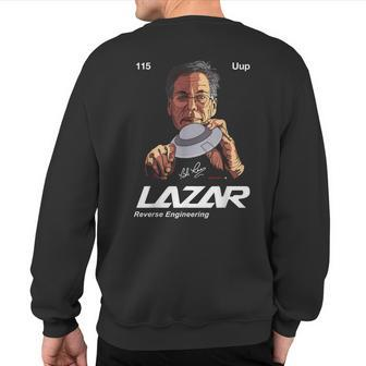 Area 51 Reverse Engineering Sweatshirt Back Print | Mazezy