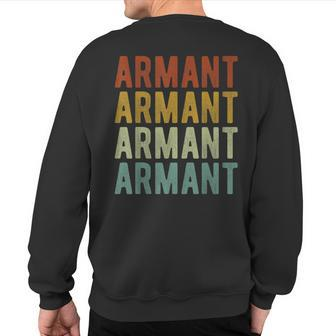 Armant City Egypt Retro Vintage Sweatshirt Back Print | Mazezy AU