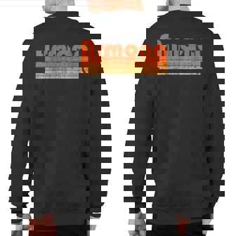 Armona California Retro 80S Style Sweatshirt Back Print | Mazezy