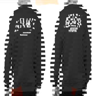 Ashaway Rhode Island Ri College University Sports Style Sweatshirt Back Print | Mazezy