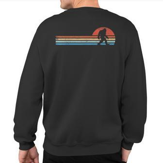 Bigfoot Chest Stripe Graphic Sweatshirt Back Print | Mazezy